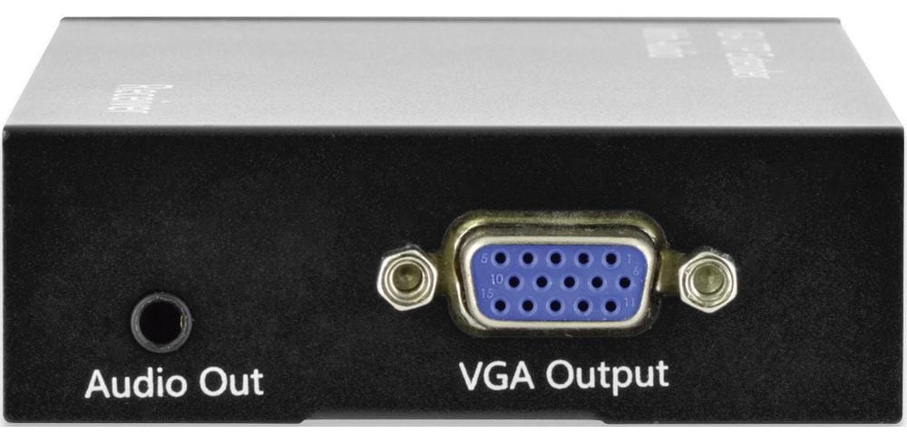 Digitus DS-53450 UTP VGA Extender/Receiver mit Audio via LAN in FullHD + OVP – Bild 4