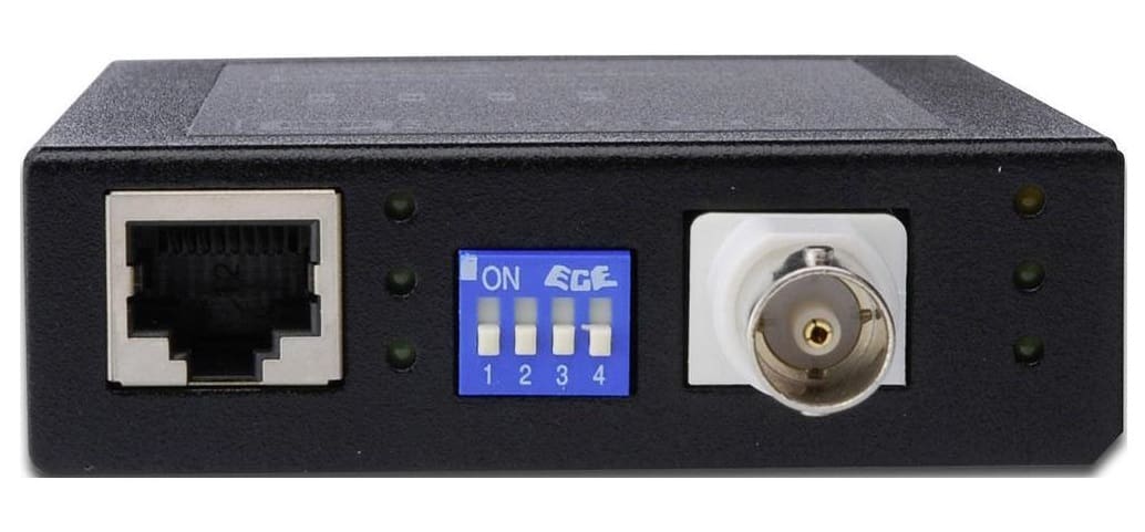 Digitus DN-82050 Ethernet Extender Media Converter LAN zu koaxial BNC + OVP – Bild 2