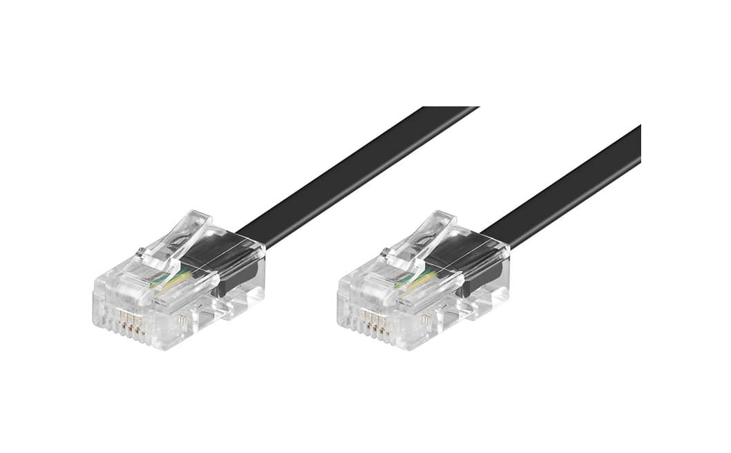 10m Hama ISDN Western Modular Anschlusskabel mit 2x RJ45-Stecker 8p4c + NEU – Bild 3