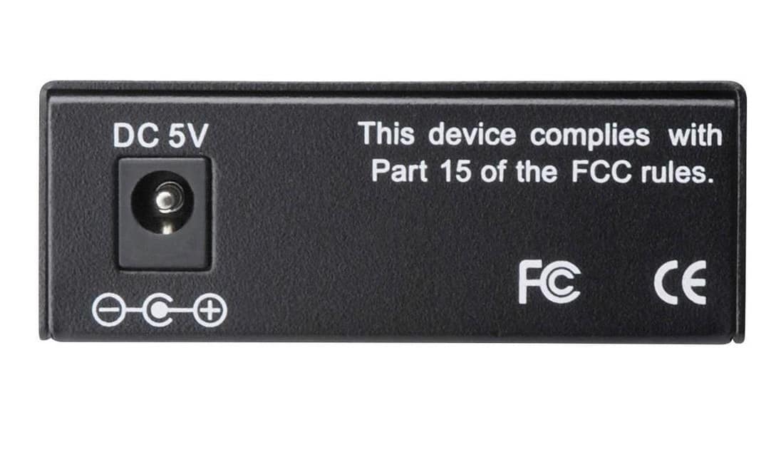 Digitus DN-82010-1 ST Duplex Netzwerk Media Converter LAN zu Glasfaser 100MBit/s + OVP – Bild 4