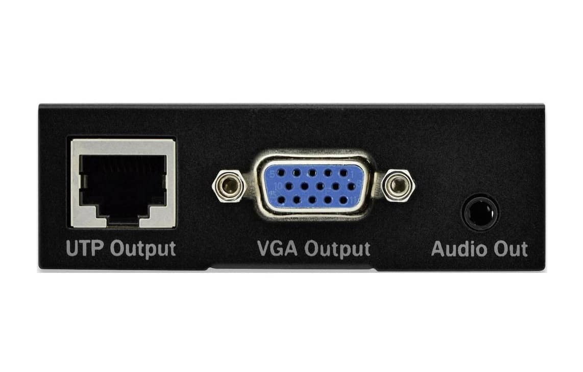 Digitus DS-53400 UTP VGA Extender-Set mit Audio via LAN in FullHD + OVP – Bild 5
