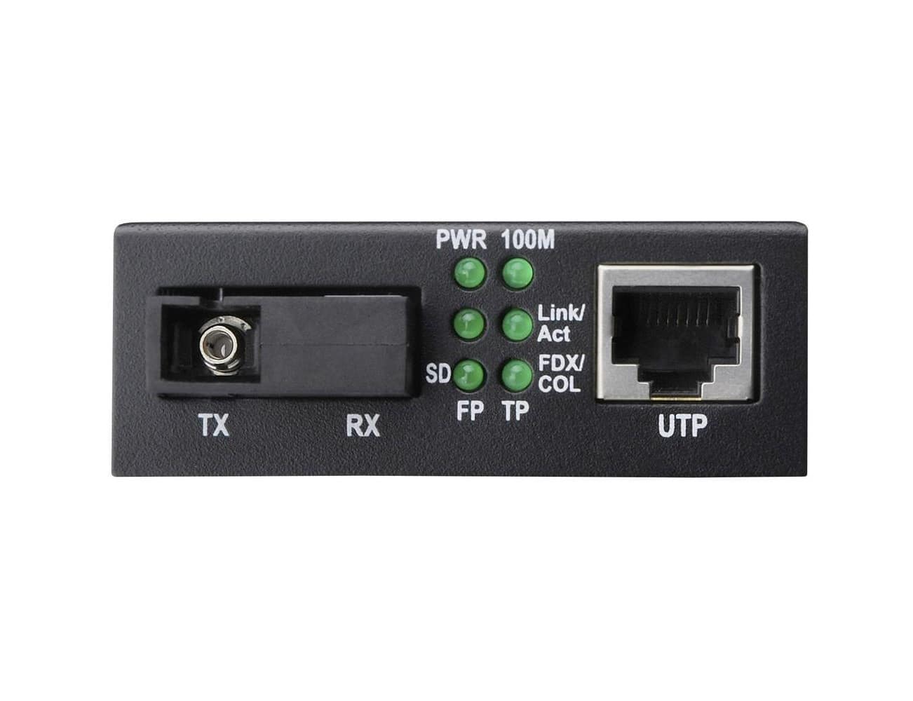 Digitus DN-82022 SC Simplex Netzwerk Media Converter LAN zu Glasfaser 100MBit/s + OVP – Bild 2