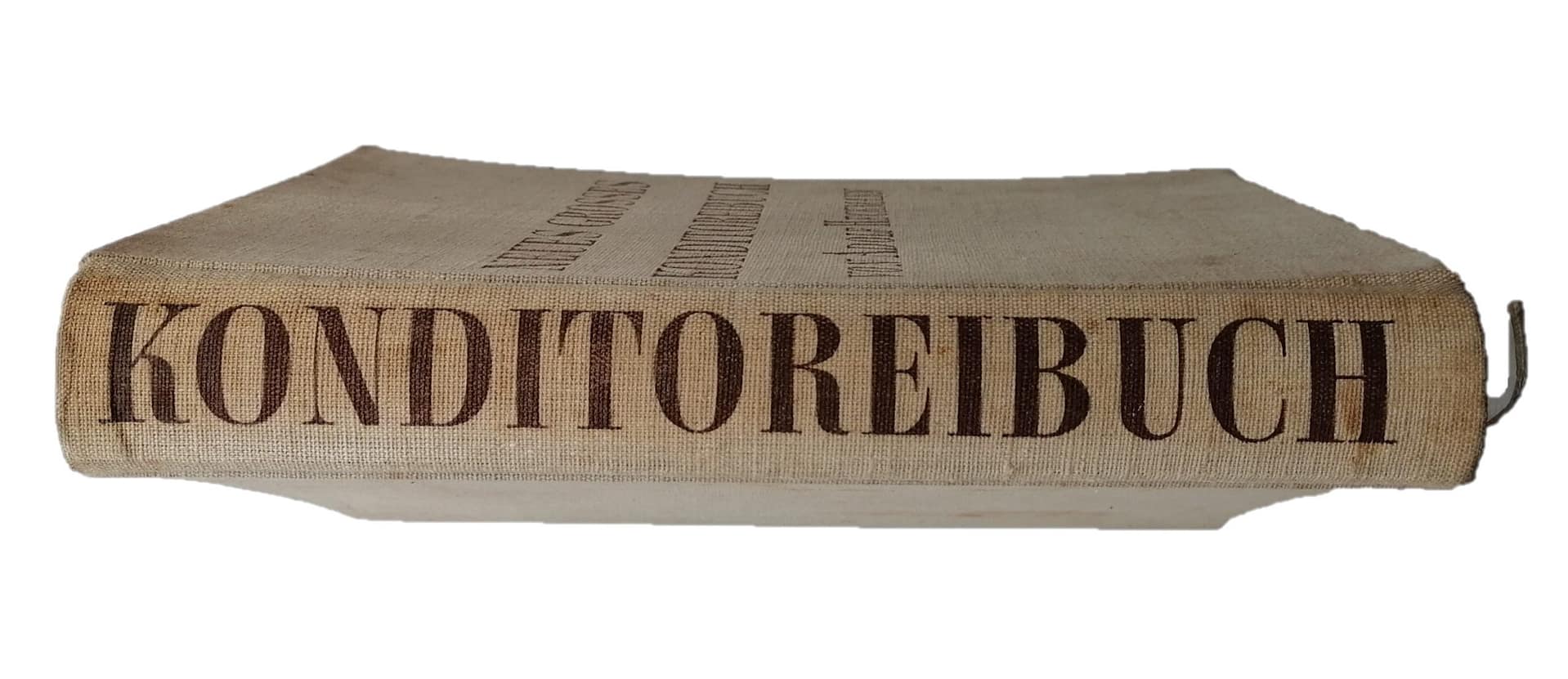 Vintage Buch Neues Großes Konditoreibuch von Adolf Heckmann - 2. Auflage aus 1950 – Bild 3