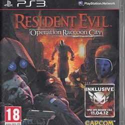 PS3 Resident Evil - Operation Raccoon City von CAPCOM - UK Version in PAL (100% uncut)