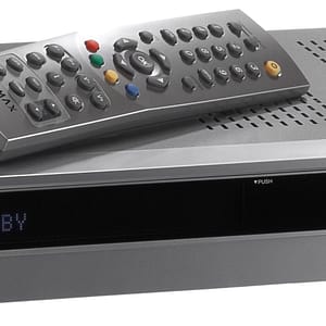 Humax PR-HD 1000S HDTV DVB-S/S2 SAT Receiver CI-Schacht SCART HDMI USB HD+ in Silber + TOP