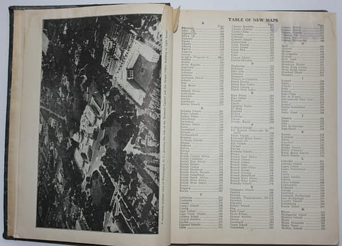 Vintage Book NEW PICTORIAL ATLAS OF THE WORLD BY GEORGE JAMES & ALAN BURGOYNE – Bild 6