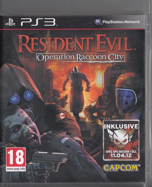 PS3 Resident Evil - Operation Raccoon City von CAPCOM - UK Version in PAL (100% uncut)