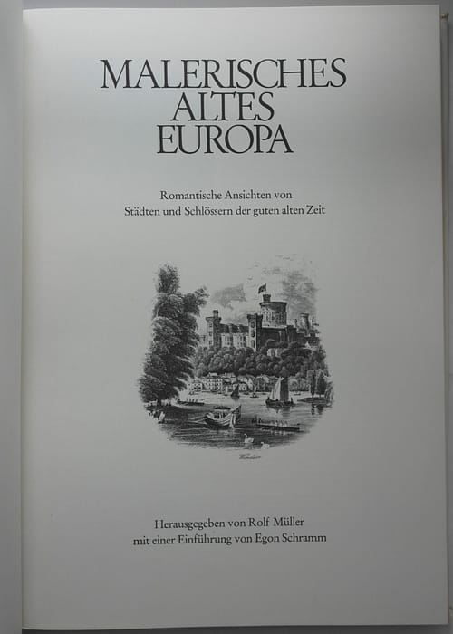 Buch Malerisches Altes Europa aus 1970 im Rundumschlag – Bild 5