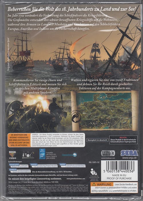 PC Spiel Empire: Total War von SEGA - DE Version – Bild 2