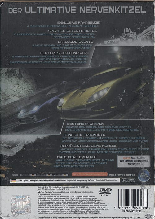 PS2 Need for Speed: Carbon - Collector's Edition von Electronic Arts in PAL – Bild 2