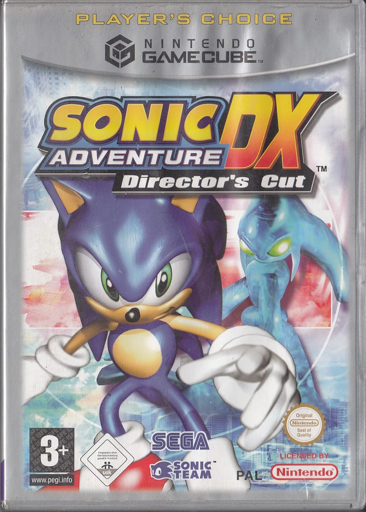 Nintendo GameCube Sonic Adventure DX - Director's Cut von SEGA - Player ...