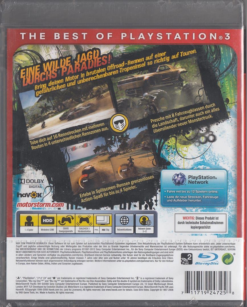 PS3 MotorStorm: Pacific Rift von Sony Interactive Entertainment - Essentials Version in PAL – Bild 3